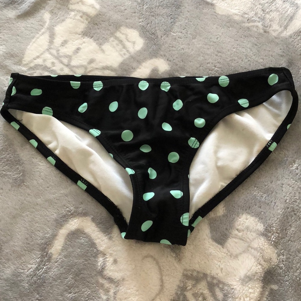 OP polka dotted swim suit bottom